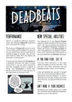 The Cthulhu Hack: Deadbeats - Performance