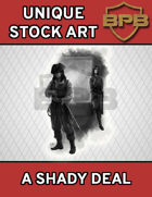 Unique Stock Art - A Shady Deal