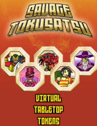 Savage Tokusatsu Tokens for Virtual Tabletops (Roll20, Fantasy Grounds)