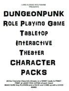 DUNGEONPUNK RPG Character Packs