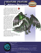 Creature Feature: Slime Dragon