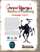 Crawthorne's Catalog of Creatures: Werespider