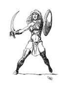 Earl Geier Presents: Fierce Warrior Woman