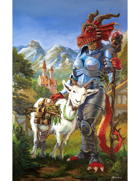 Matsya Das Presents: Dragonborn with Goat Companion