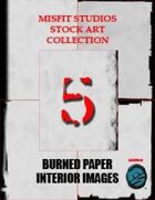 Misfit Studios Stock Background 5: Burned Paper
