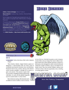 Monster Brief: More Demons
