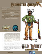 Old West Archetypes: Exoduster Sheriff
