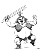Earl Geier Presents: Female Ogre Warrior