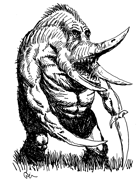 Earl Geier Presents: Tusked Hook Monster