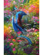 Jennifer S Lange Presents: Flower Dragon