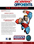 Iconic Opponents: the Amerikkkan