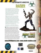 Raider Post-Apocalyptic Archetype for Darwin's World, Nuclear Edition
