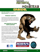 The Manual of Mutants & Misfits: Grendel for Icons