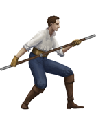 Jennifer S Lange Presents: Staff Fighter