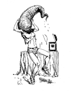 Earl Geier Presents: Demon Worm Guardian Eating Woman