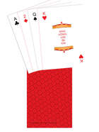 Mini Poker Deck - TTC back - Red