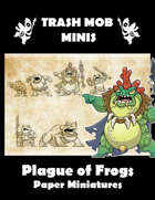 Plague of Frogs: Paper Miniatures