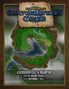 Cartographer's Cache #003: Ascension Isle & Highport: City of Airship Pirates