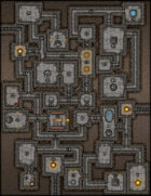 VTT Map Set - #050 Classic Dungeon