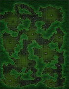 VTT Map Set - #051 Vorpal Caverns
