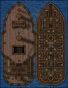 VTT Map Set - #052 The Smuggler's Ship