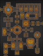 VTT Map Set - #059 Erdrick's Dungeon