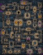 VTT Map Set - #088 The Dungeon Nexus