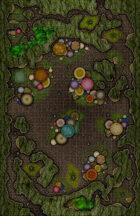 VTT Map Set - #125 Underworld Mega-Dungeon #4