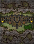 VTT Map Set - #166 Temple of the Valley