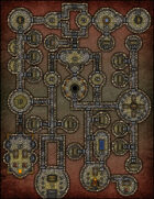 VTT Map Set - #191 Ancient Elven Tomb