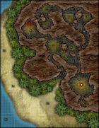 VTT Map Set - #198 Pirate's Cove