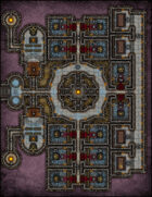 VTT Map Set - #209 Grand High Temple of the Gods