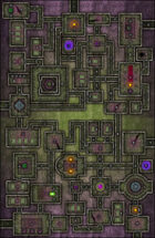 VTT Map Set - #222 Underworld Mega-Dungeon #5