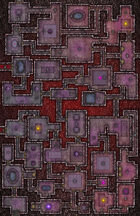 VTT Map Set - #226 Underworld Mega-Dungeon #9