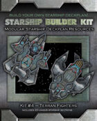 Starship Builder Kit: #4 - Terran Fighters