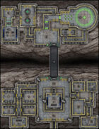 VTT Map Set - #285 Canyon Span Secret Base