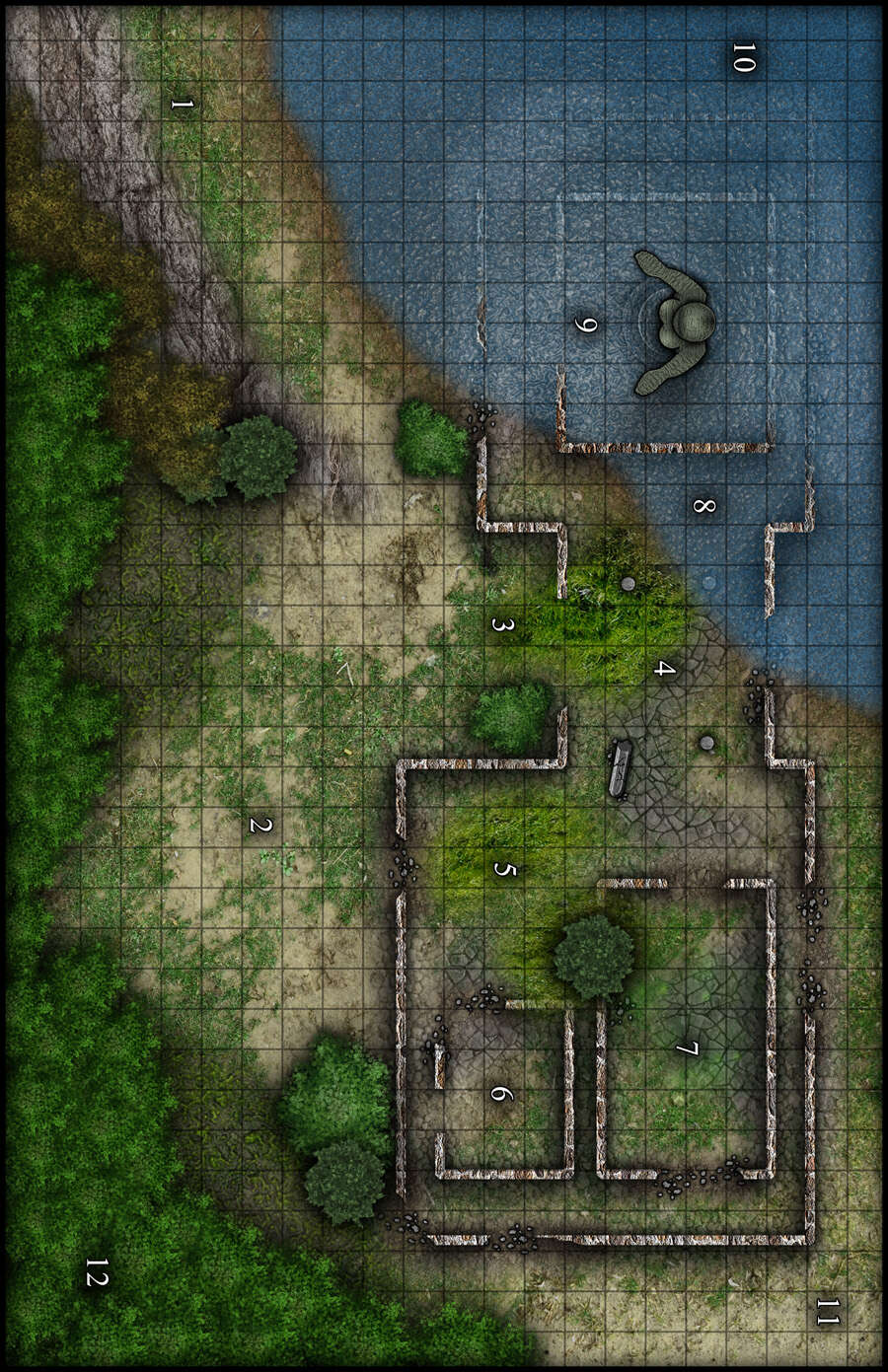 Path Game Map Free Map Friday #025 - Sep 04 2020 - Paths to Adventure | Free Map ...