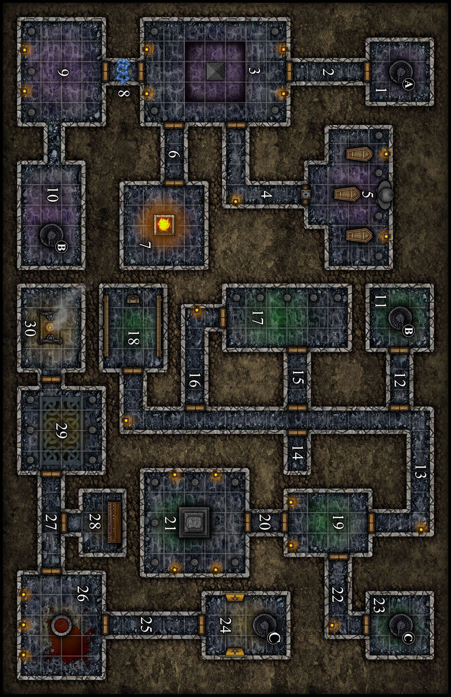 Path Game Map Free Map Friday #038 - Dec 04 2020 - Paths to Adventure | Free Map ...