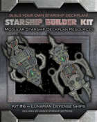 Starship Builder Kit: #6 - Lunarian Defense Ships
