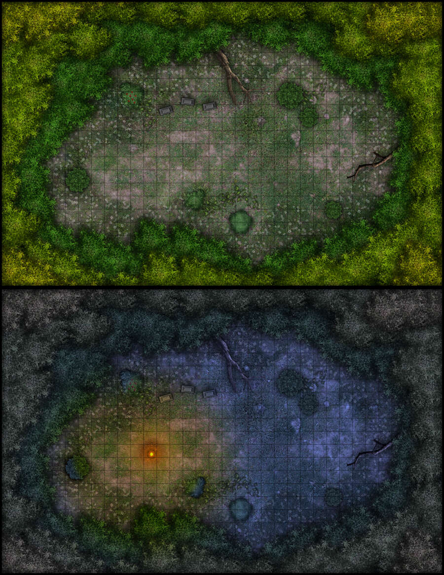 Free Map Friday #092 - June 26 2021 (Campsite) - Paths to Adventure ...