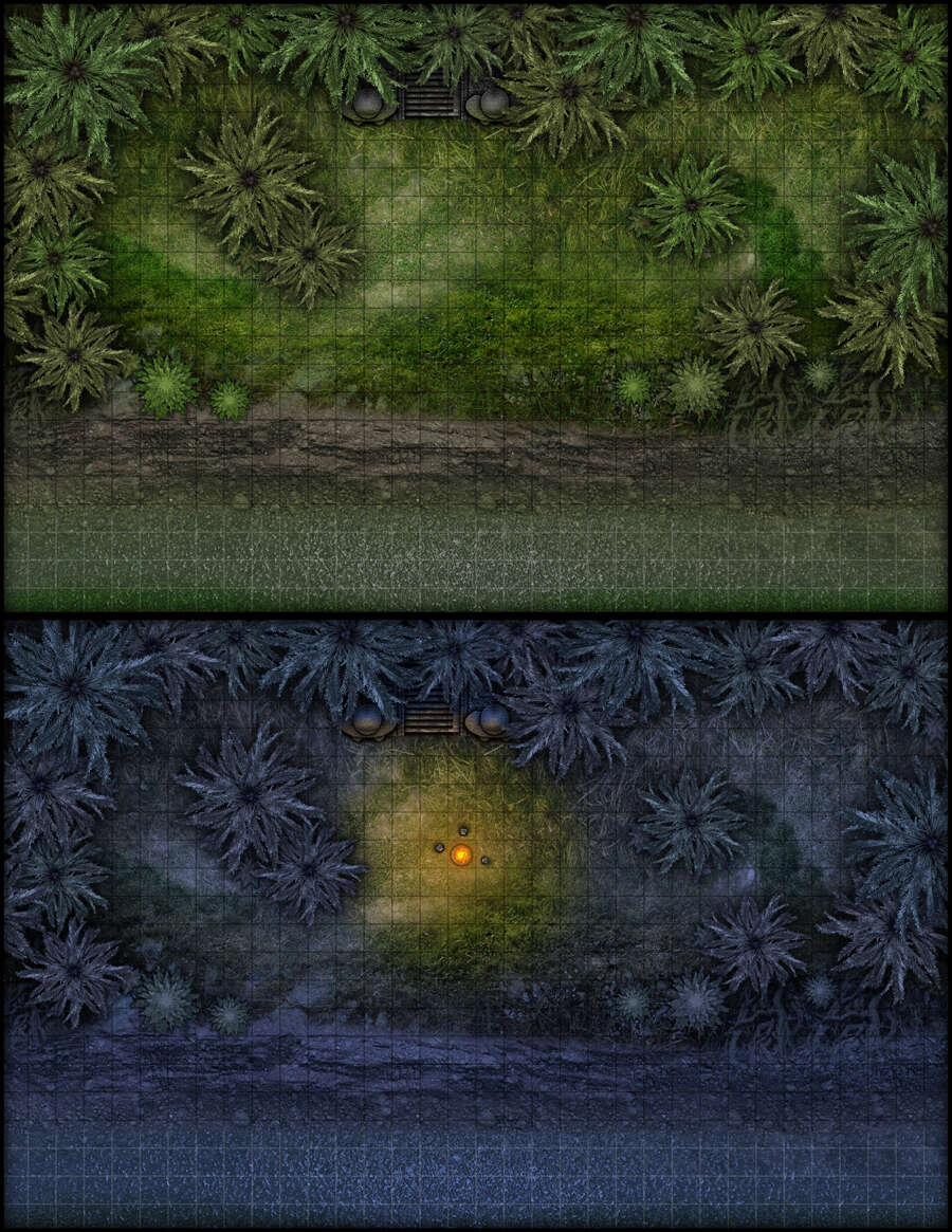 Free Map Friday #093 - June 27 2021 (Campsite) - Paths to Adventure ...