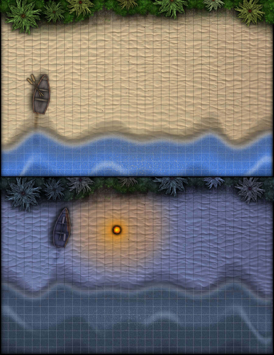 Free Map Friday #096 - June 30 2021 (Campsite) - Paths to Adventure ...