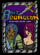 8-BIT DUNGEON: Adventurer Record Cards