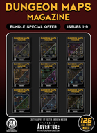 Dungeon Maps Magazine: 9 for $9.99 Bundle [BUNDLE]