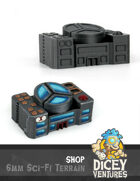 6mm Sci-Fi Terrain: Shop