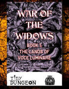 The Lands of Voce Luminare - Book 01: War of the Widows Supplement