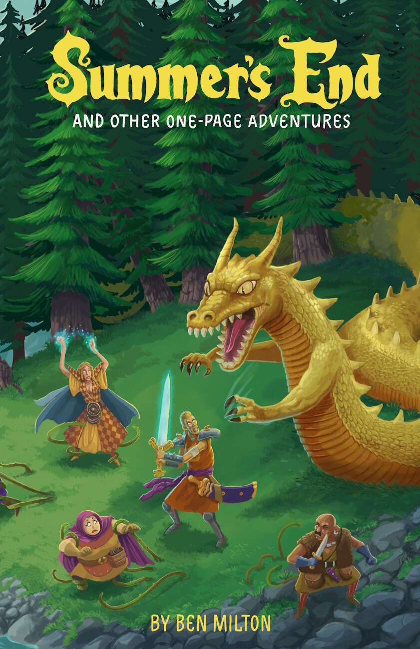 Summer's End and Other One-Page Adventures - Questing Beast Games
