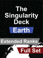 The Singularity Deck Second Edition: Earth Full Set (Extended Ranks)