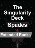 The Singularity Deck - Spades Extended Ranks