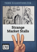 Strange Market Stalls